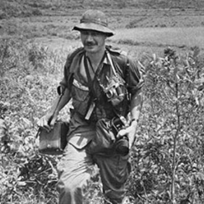 Eddie Adams covers action in South Vietnam Eddie Adams covers action in South Vietnam in 1965 for The Associated Press.