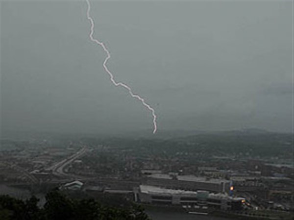 Thunderstorms expected in southwestern Pennsylvania during, after rush hour
