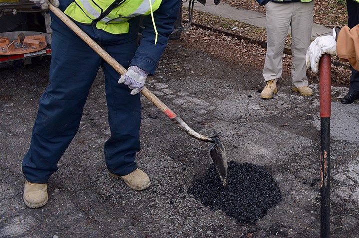 City tackles potholes during repair blitz