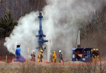 Gas Well Capped Chevron said that one of two wells in Greene County that were still leaking natural gas after a Feb. 11 explosion has been capped.