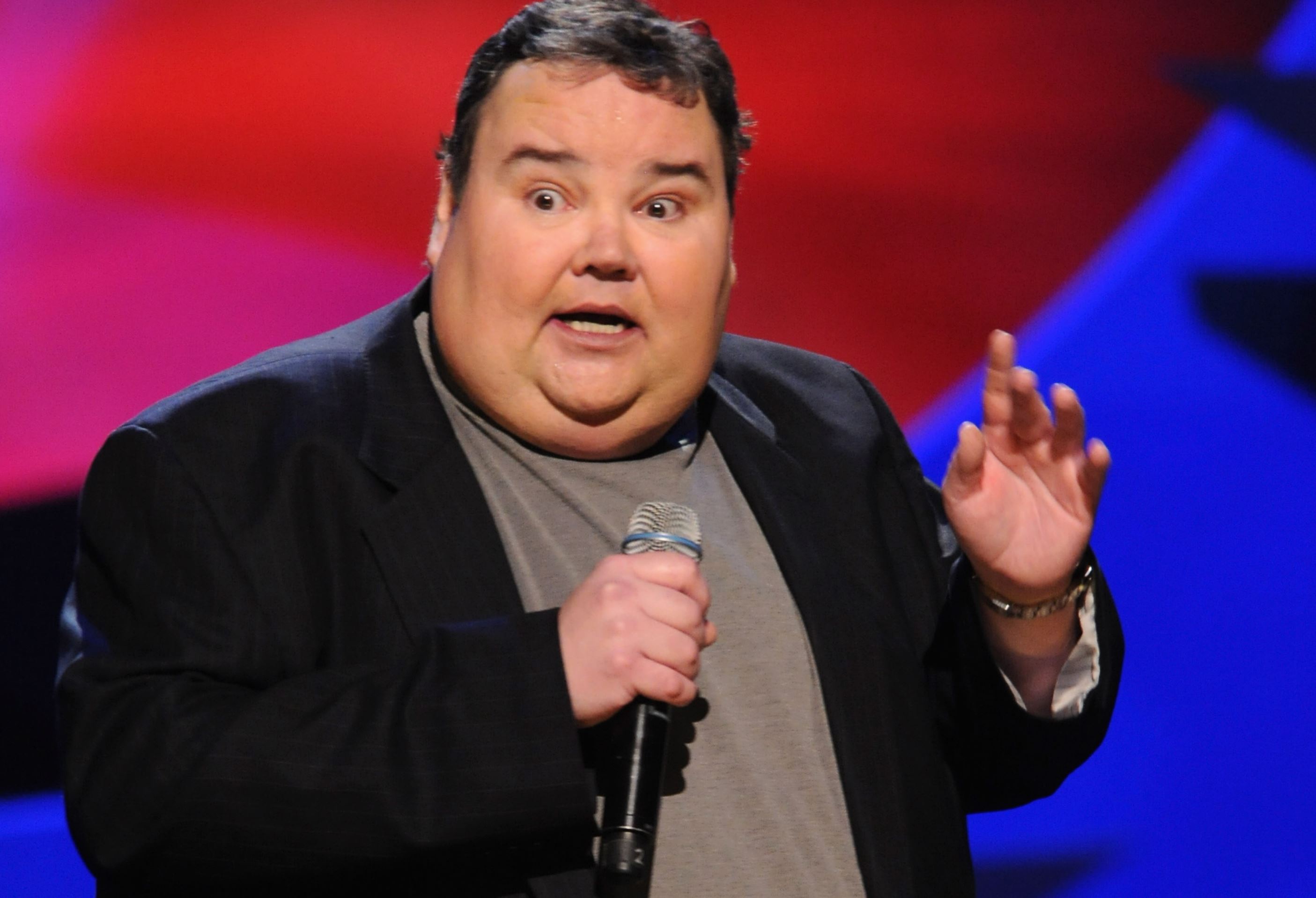Fat White Stand Up Comedian 72