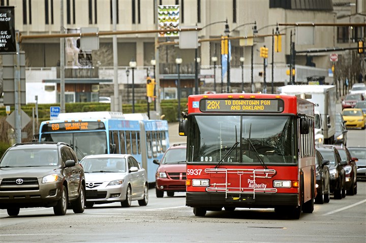 Port Authority buses running late throughout city