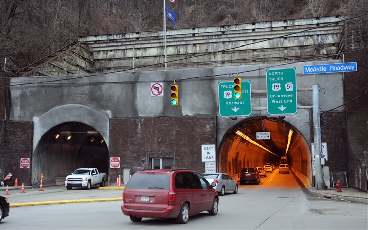 TRAFFIC: Nighttime work scheduled for Liberty Tunnels, Blvd. of the Allies