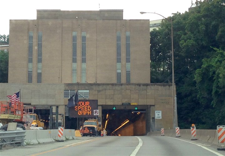 TRAFFIC: Evening work planned in Squirrel Hill Tunnels