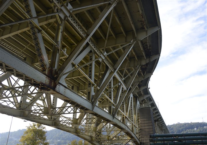 Inbound Liberty Bridge closes this evening through Sunday morning