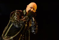  Frontman Rob Halford leads the way for heavy metal band Judas Priest  Saturday at Petersen Events Center.