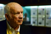  Edward Pappert, 94, a Dormont native and World War II veteran who won the Distinguished Flying Cross, visits Soldiers and Sailors Memorial Hall & Museum, where he is one of the men honored in the museum’s Hall of Valor.