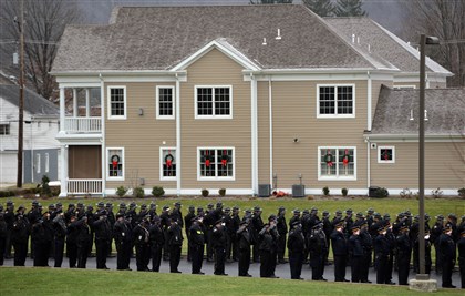 Mourners gather in Ligonier for fallen Perryopolis police officer - Pittsburgh Post Gazette