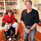  Ryan Ballou, 27, with his father, Ty, has Duchenne muscular dystrophy, which only afflicts males. Ryan has been a patient at an Ohio State research center since 2008, where they have been working with a combination of drugs to treat the disease’s progression of heart failure.