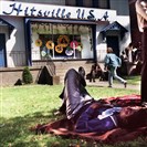  Charles Malik Whitfield , who played Otis Williams in the 1998 miniseries "The Temptations,"  relaxes between set changes on the lawn in front of a Squirrel Hill home on Shady Avenue that was transformed to Hitsville USA in Detroit  (later to become Motown Records). 