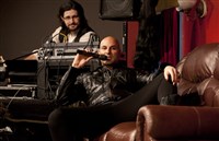  David Bielewicz, left, and Sanjiv Jhaveri in Quantum Theatre's "Brahman/I."  