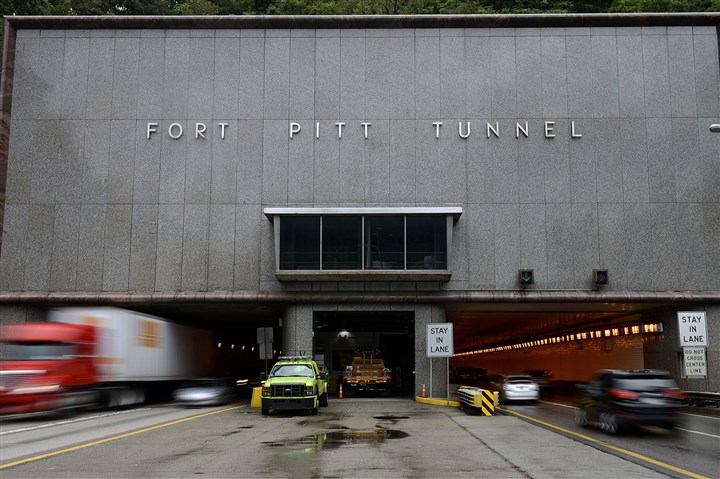 TRAFFIC: Outbound Fort Pitt Tunnel closed tonight but Liberty Bridge and Tunnel remain open