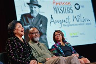  Actress Phylicia Rashad, left, filmmaker Sam Pollard and executive producer Darryl Ford Williams discuss the life and legacy of "America's Shakespeare," August Wilson.