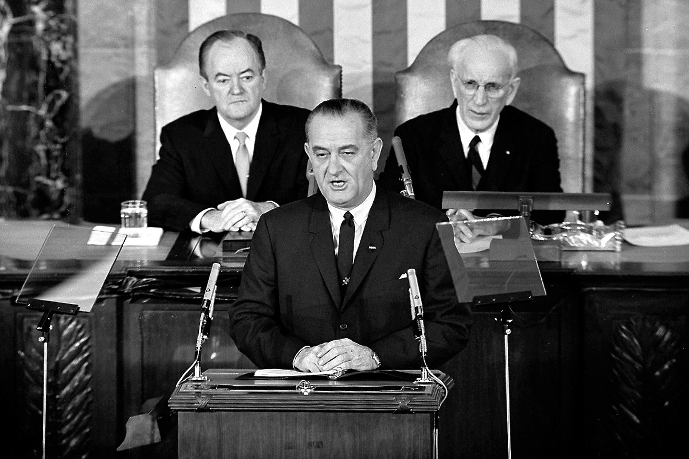    A great speech turns 50: LBJ's eloquent call for voting rights came together quickly

