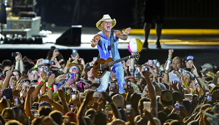 Times and guidelines for Kenny Chesney concert