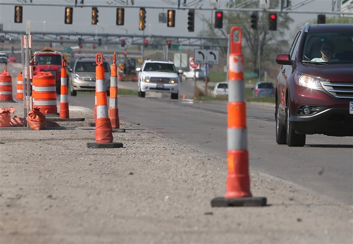 Orange barrels signal start to road construction season