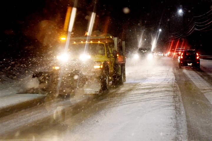 Winter weather advisory in effect for Western Pa. until Monday