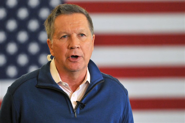 GOP-2016-Kasich-2.jpg GOP 2016 Kasich-2 Ohio Gov. John Kasich needs 2,000 signatures to appear on the Pennsylvania primary ballot. Mr. Kasich says he has 2,184, but an objector claims 192 of those are invalid. Mr. Kasich's lawyers say the objection was filed 13 minutes past 5 p.m. Both sides appealed Wednesday in Commonwealth Court.