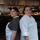  Lisa O'Connor, left, and Amanda Williams are pastry chefs at Six Penn Kitchen, Downtown. 