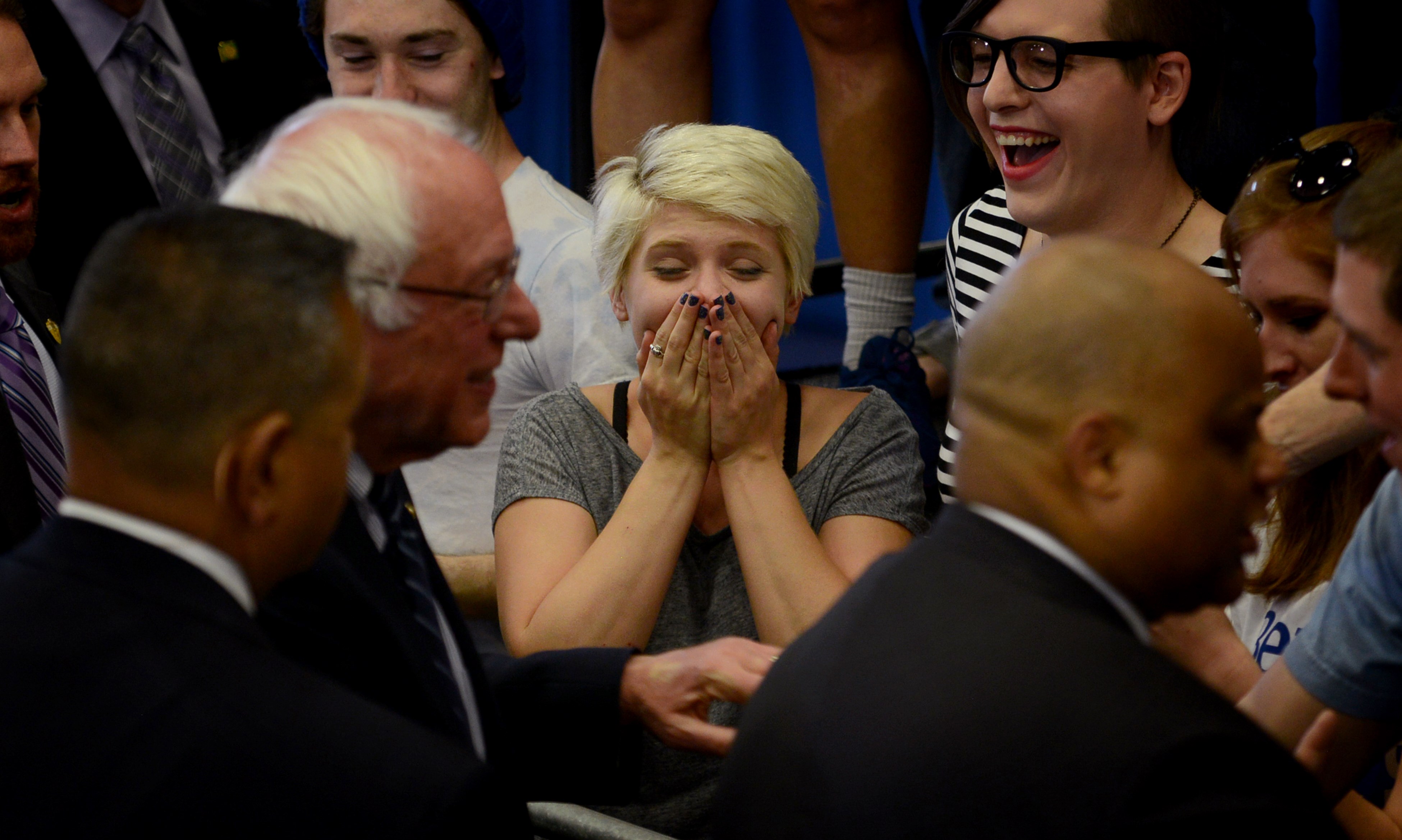 Sanders event focuses on young adults, Clinton talks women's rights