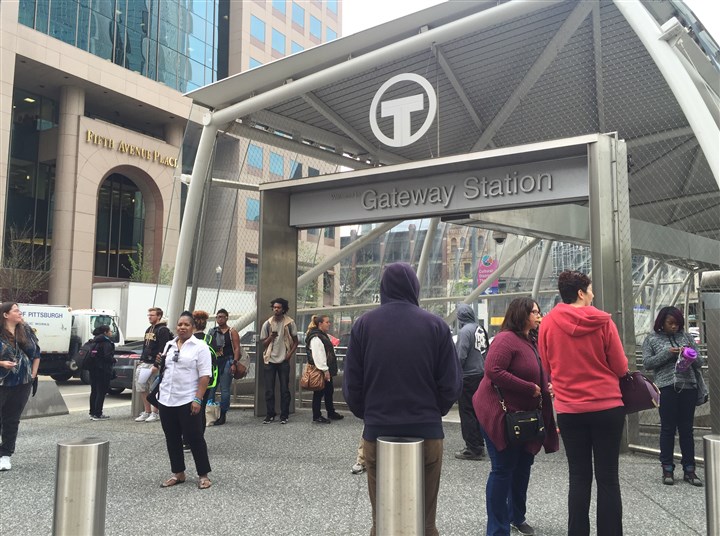 All T service suspended due to possible downed wire