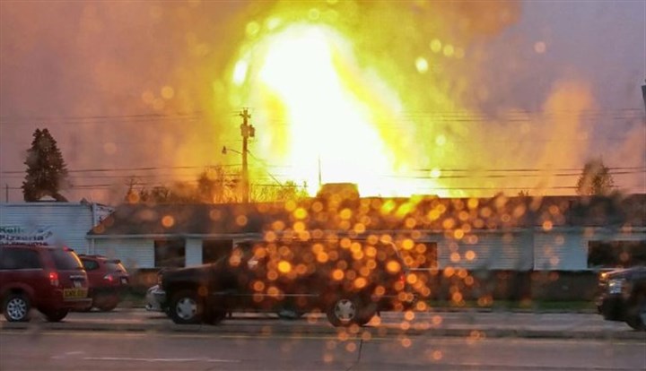 Injuries reported in gas explosion in Westmoreland County
