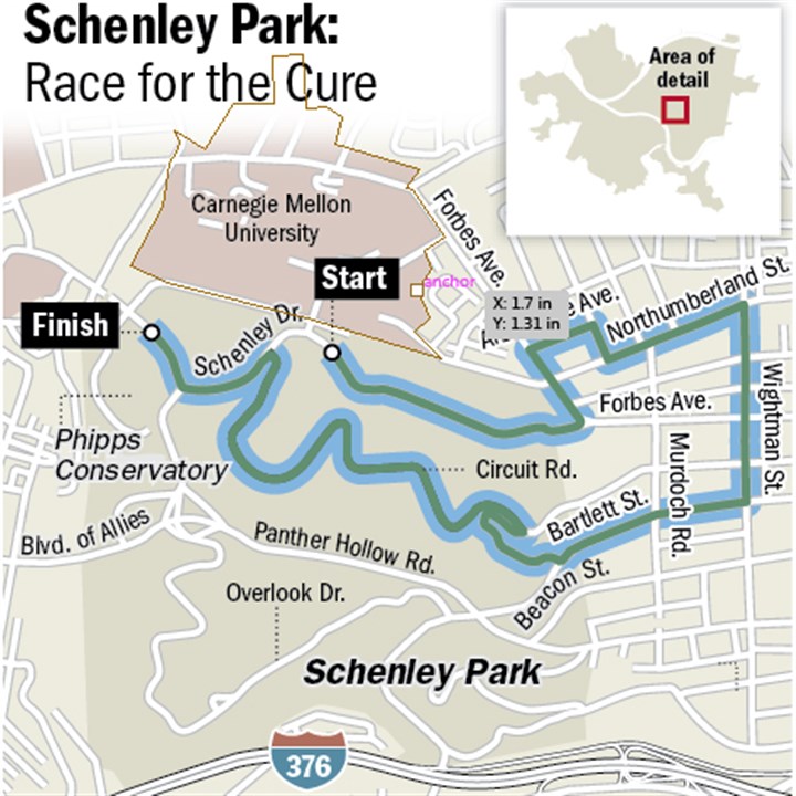 Sunday’s Race for the Cure expected to draw thousands