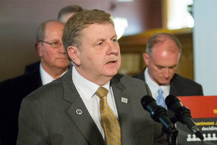 Saccone announces his U.S. Senate bid in Capitol