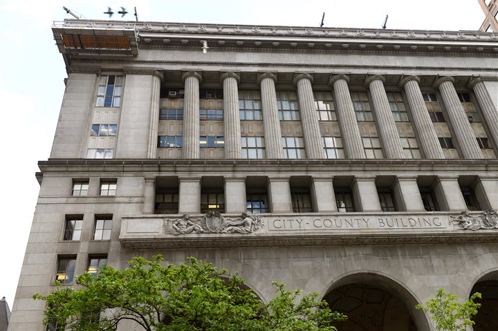 Grant Street side of City-County Building getting a facelift