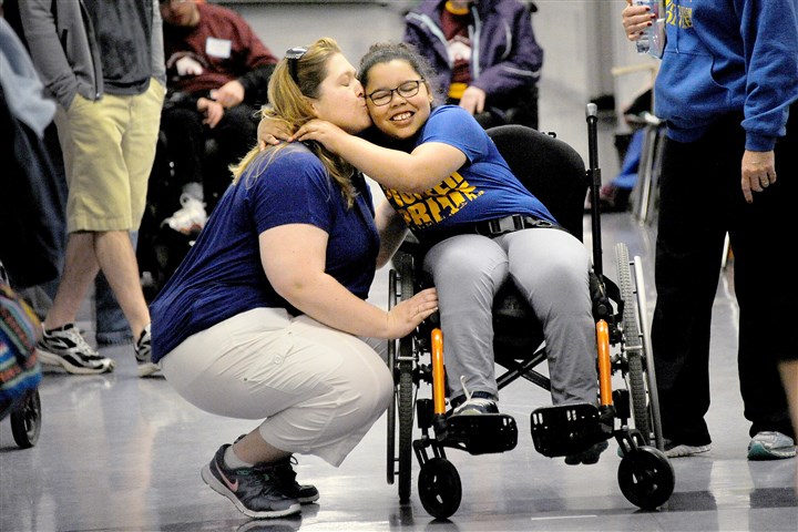 Student volunteers get into spirit of Special Olympics Games