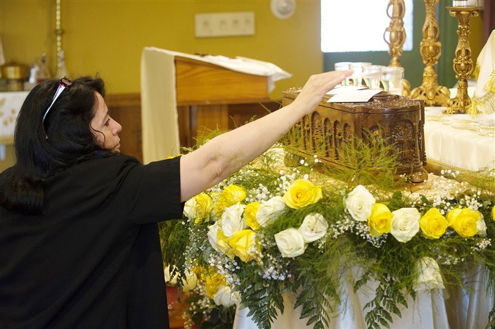 Maronite Catholic saint's relics reinvigorate Scott Township parish