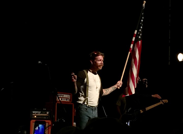 Eagles of Death Metal wave their rock flag at Mr. Smalls