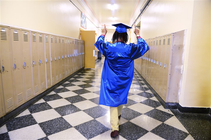 Wilkinsburg High graduates its last class