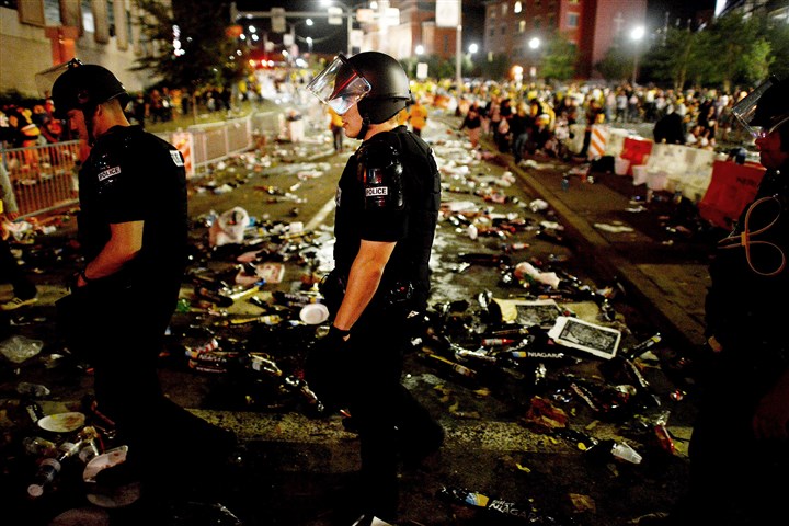 Game 5 of the Stanley Cup finals draws one arrest in Pittsburgh