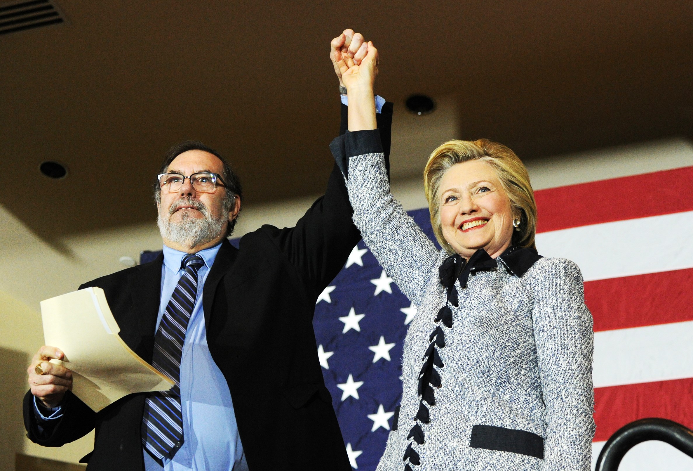 Clinton attacks Trump’s response to massacre as ‘unfit’ for president