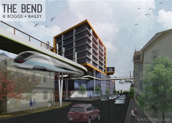 Diana Nelson Jones' Walkabout: Winner of Mount Washington competition re-envisions the Boggs, Bailey corridor