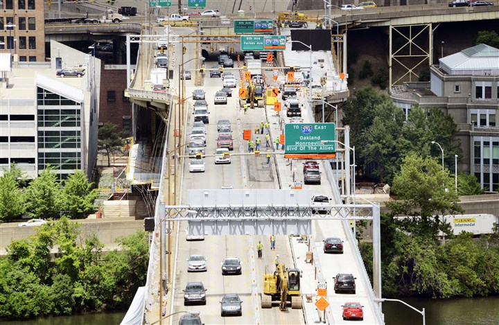 TRAFFIC: Liberty Bridge, Tunnel inbound closing this weekend for next phase of rehab project