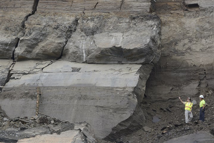 W. Carson Street reopens by Station Square after hill stabilized