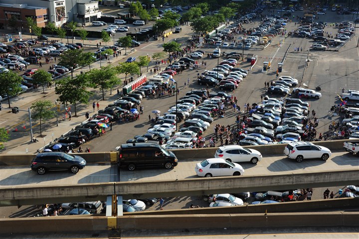 TRAFFIC: North Shore lots restricted for tonight's Steelers game