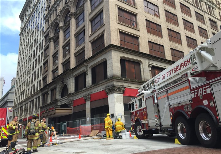 Electrical problem blamed for fire at old Kaufmann’s building