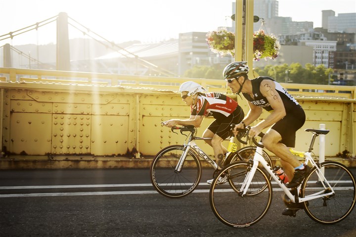 Heat doesn’t dampen competition for triathletes