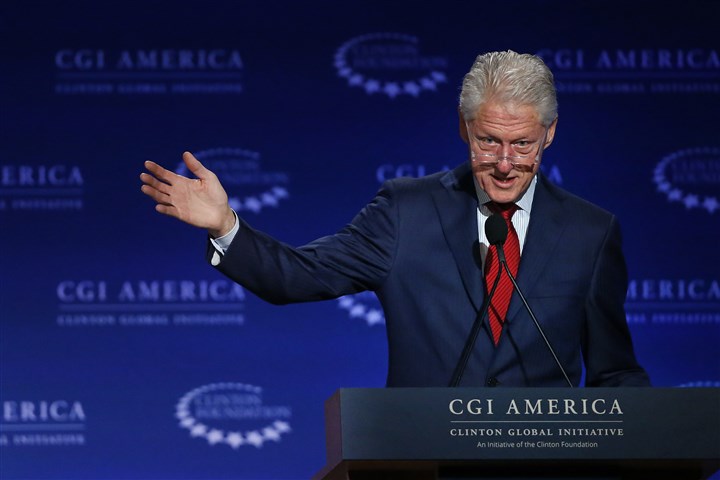 Bill Clinton coming to Pittsburgh on Friday