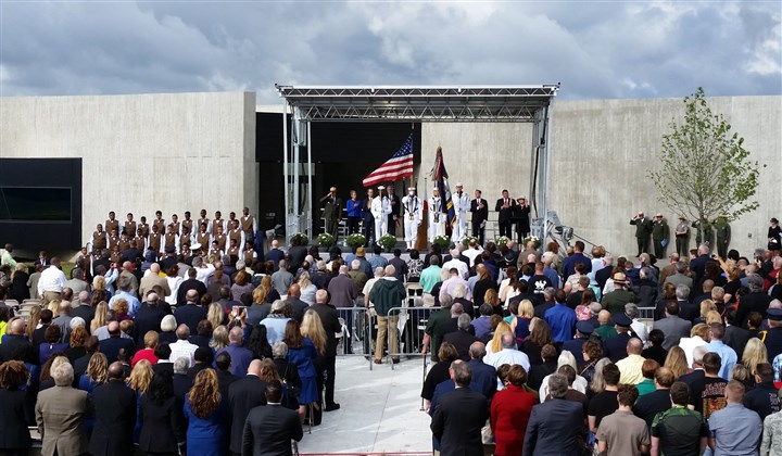 In Somerset County, a solemn service at Flight 93 crash site