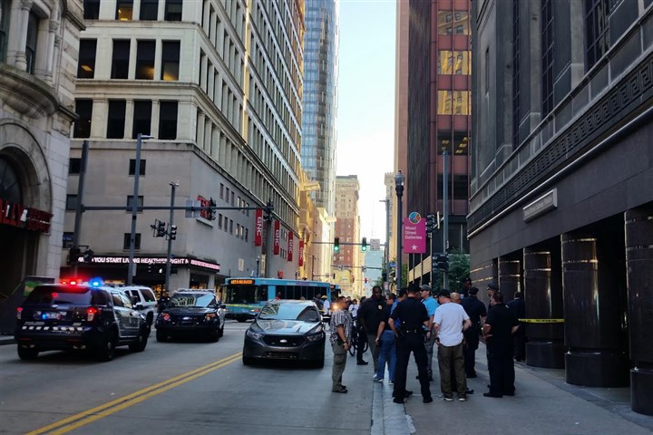 Teen arrested after shooting outside Wood Street T station