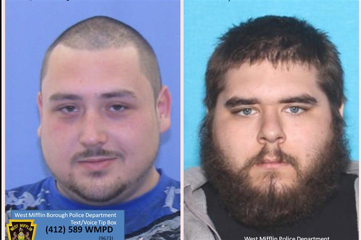 Two men wanted by West Mifflin police