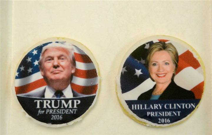 North Side bakery collects cookie ballots for Clinton, Trump