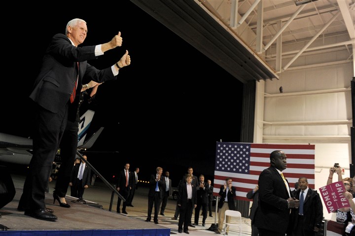 Pence returns to region as part of final ‘sprint’