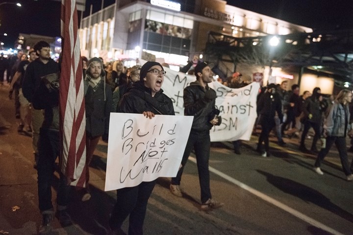 Pitt chancellor seeks to calm campus as raw emotions from election run high