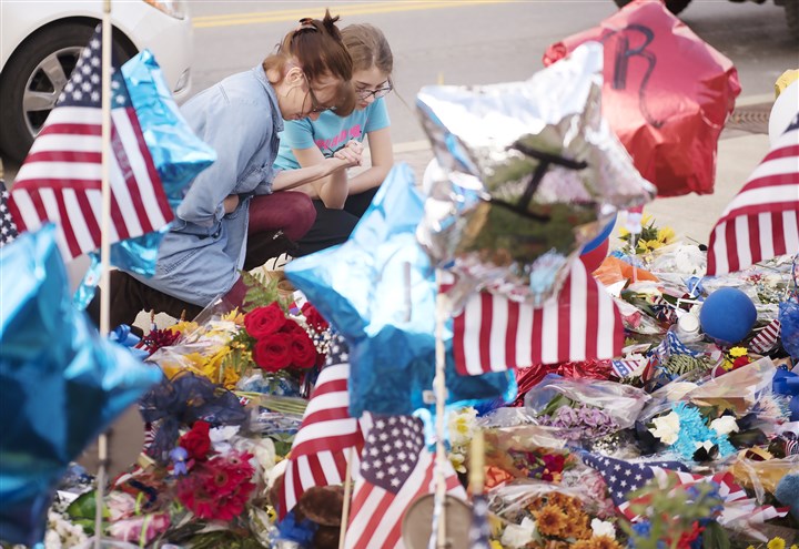 Remembering a fallen officer — Canonsburg police officer Scott Bashioum