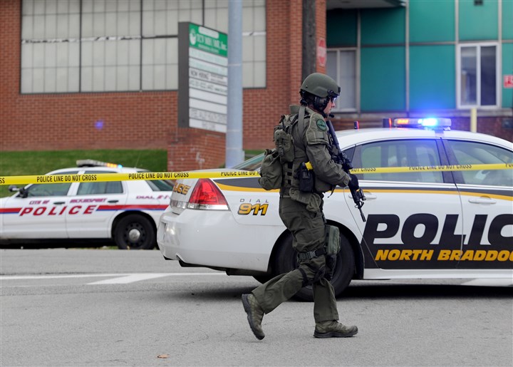 SWAT team, multiple police departments responding to mental health facility standoff